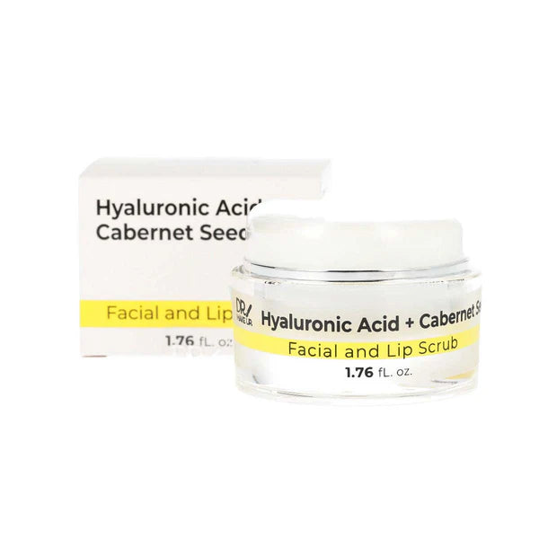 HYALURONIC ACID + CABERNET SEED / SCRUP LIP + FACE