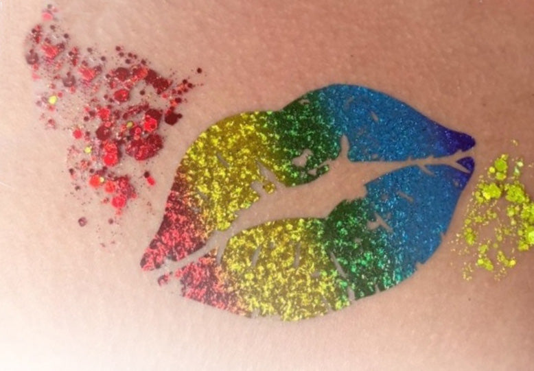 HOJA TATTOO GLITTER