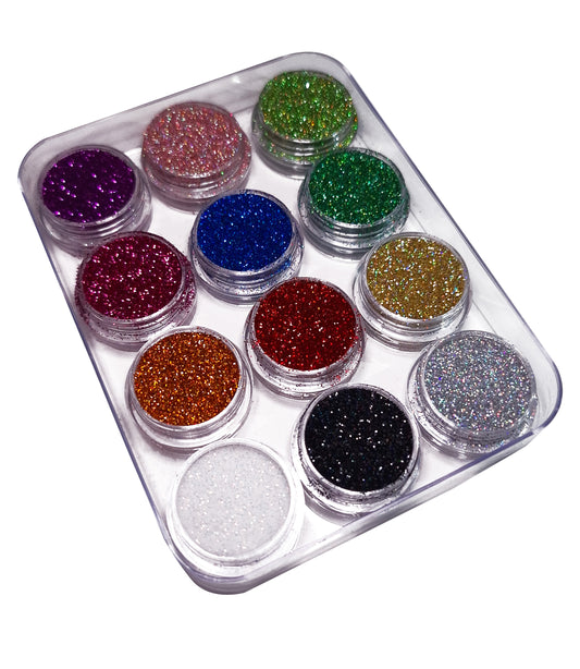 CHAROLA DE GLITTER EN POLVO