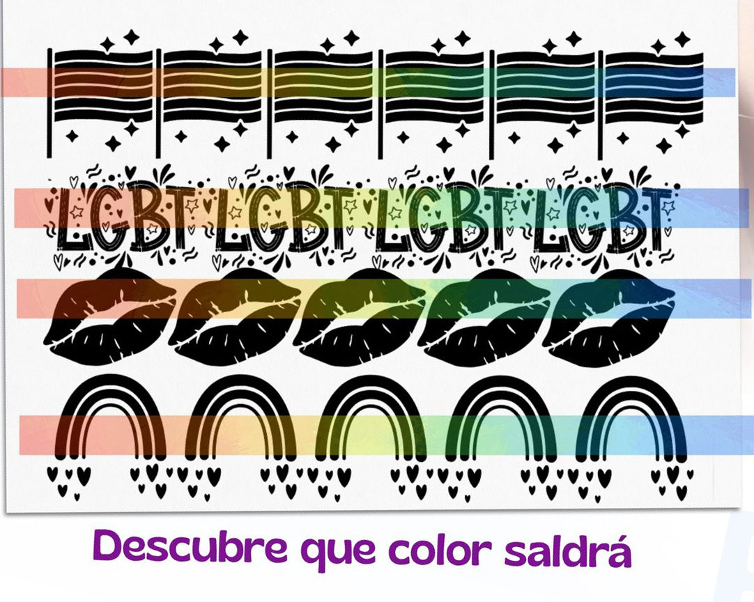 HOJA TATTOO GLITTER