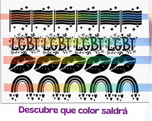 HOJA TATTOO GLITTER